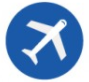 Logo vliegtuig